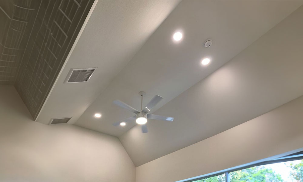 Indoor Lighting Installation by Hop2it Electrical in Fort Worth, TX