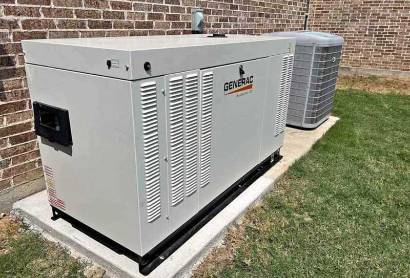 Whole House Emergency Generator Installation by Hop2it Electrical in Fort Worth, TX